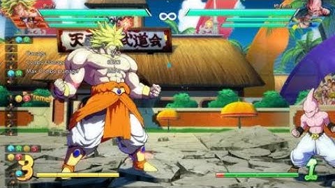 Broly Solo Corner Combo using 236L Lariat into Sparking into Slow Level 3