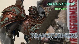 SKULLITRON || Transformers: The Last Knight Mission To Cybertron Deluxe Class Skullitron Review