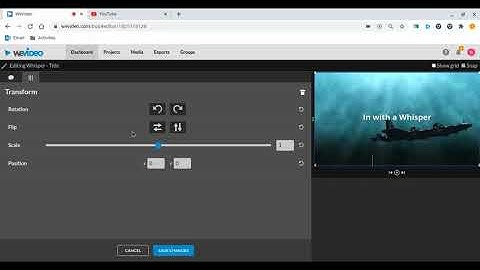 Add Text to Photos and Video Clips on WeVideo