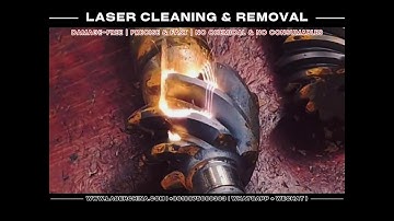Laser Cleaning Machine Remove Rust from Steel, Copper & Carbon Steel in Manufacturing & Transport