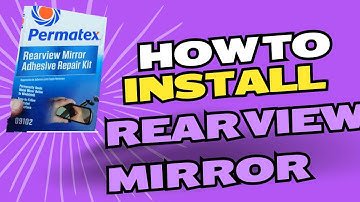 how to install a rear view mirror on e39 540i