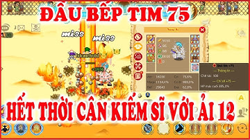 HTTH: SIÊU PHẨM ĐẦU BẾP TIM 75 CÂN ẢI 12 VỚI KIẾM SĨ 6TR2 HP