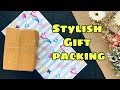 Simple and easy  Gift wrapping idea / gift box packing