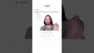 Can you find the average wave speed from this setup? Drop your answer below👇#mcat #physics #premed