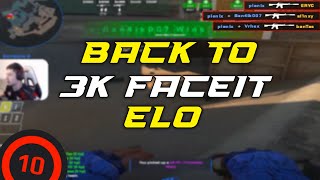 The road back to 3K elo was tough... - CS2 lvl 10