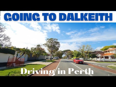 Driving in Perth  - LET'S GO TO DALKEITH (Western Australia)