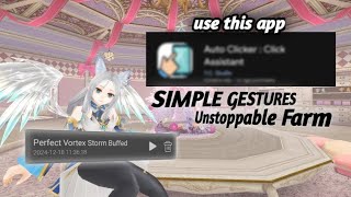 Settingan Auto Clicker Vortex + Storm 2024 | GET WINKING 2S EASIER | ID/ENG - Toram Online screenshot 5