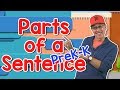 Parts of a Sentence | Pre-K and Kindergarten Version | Jack Hartmann