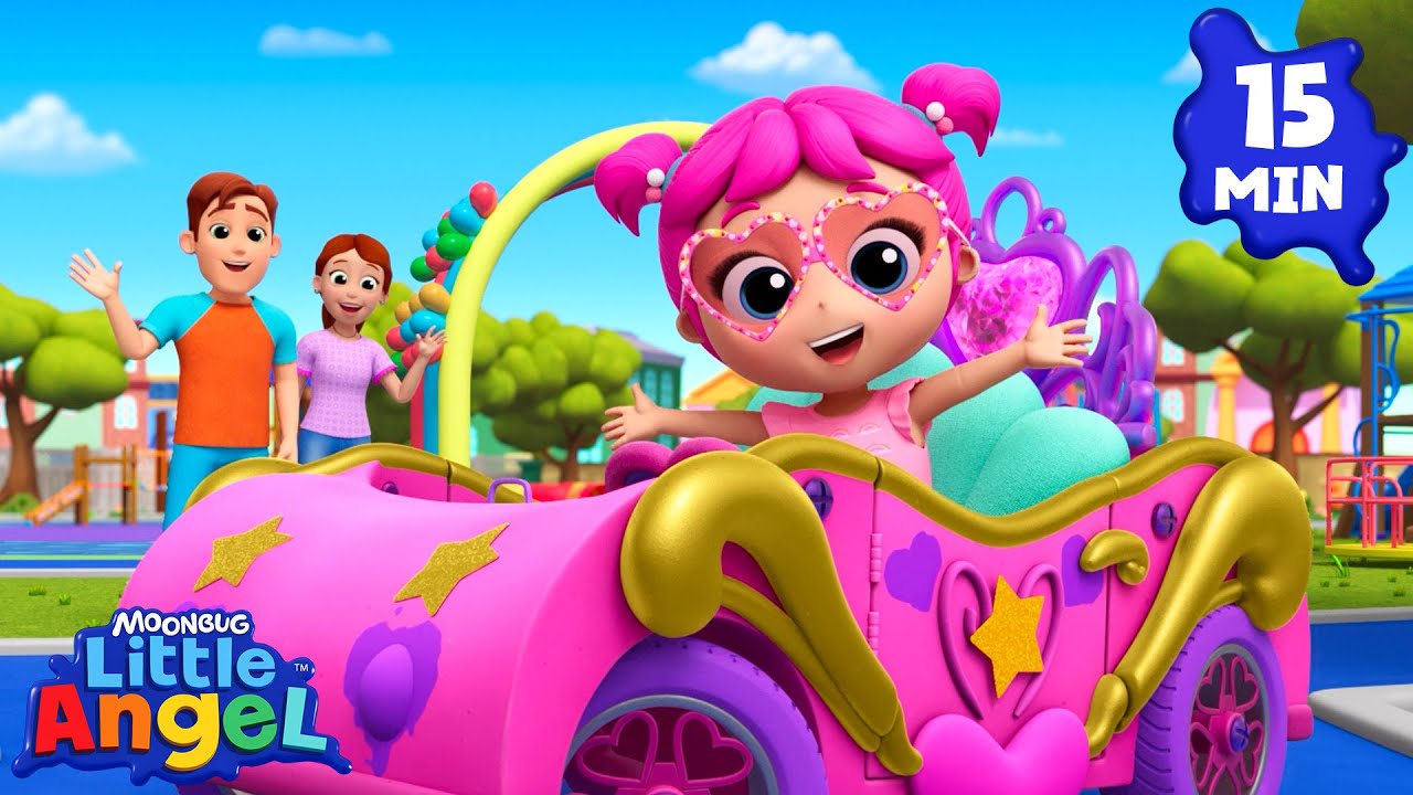Jill's Magical Car | Little Angel And Friends Kids Songs - YouTube