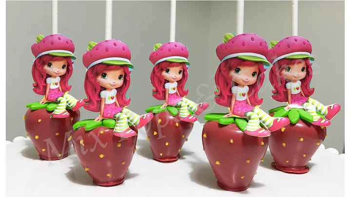 How to make Strawberry Shortcake theme Cakepops