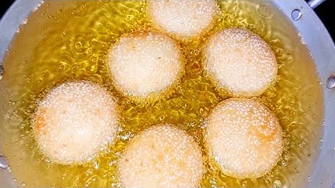 Bánh rán/Cách làm bánh rán nhân đậu xanh mềm,xốp thơm ngon siêu dễ làm