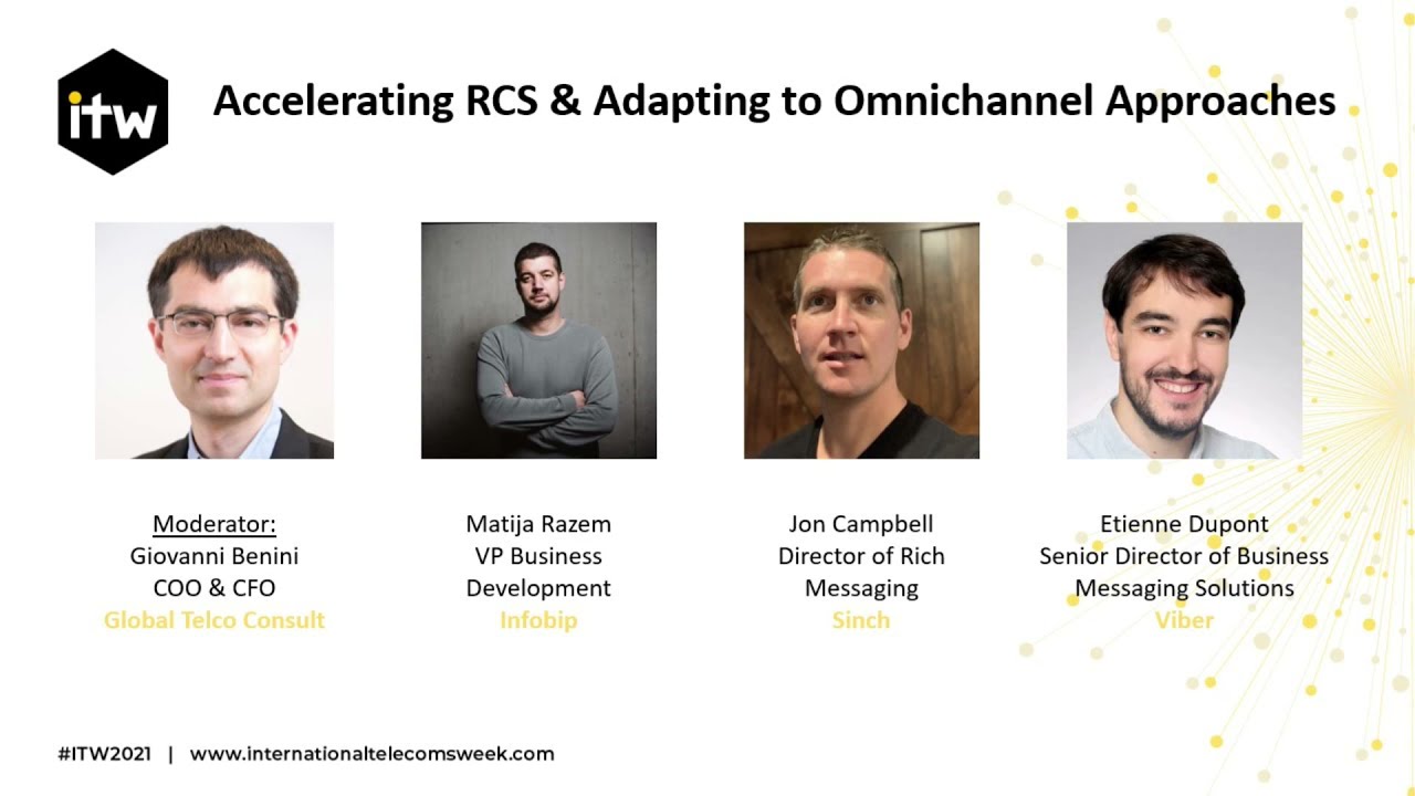 Rakuten Viber / International Telecoms Week - Accelerating RCS & adapting to omnichannel approaches