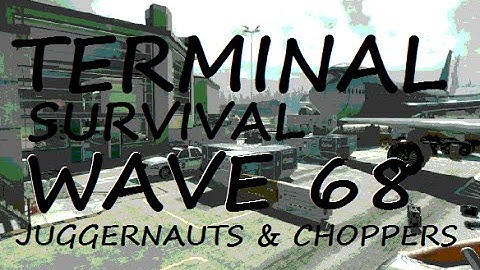 WAVE 68 Terminal Survival Strategy Gameplay Xbox 360 Mw3 (NEW)