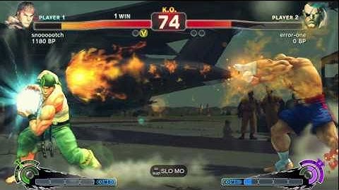 Fun with "Error01" Episode 1 - SSF4