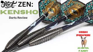 Shot Darts ZEN KENSHO Darts Review Great Bomb Shape Darts