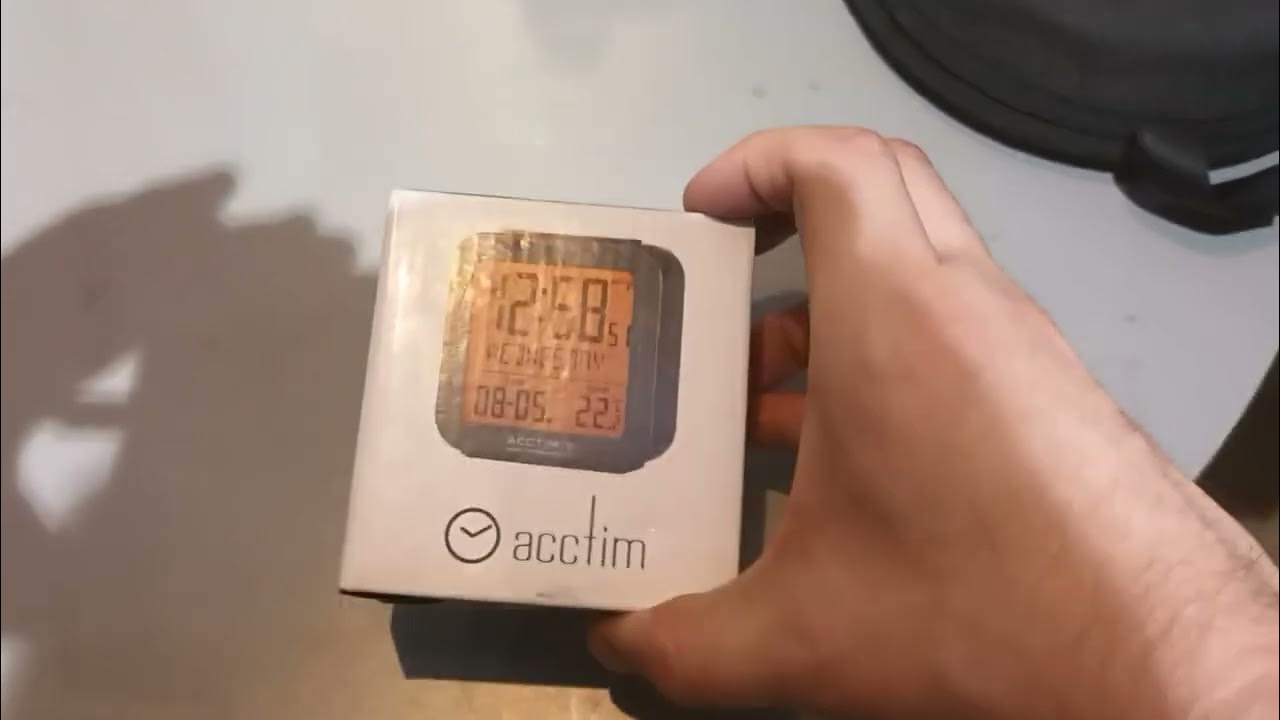 Acctim Radio Controlled Clock (Box) Review YouTube