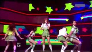 110409 Girl's Day - Twinkle Twinkle, LIVE @ Music Core