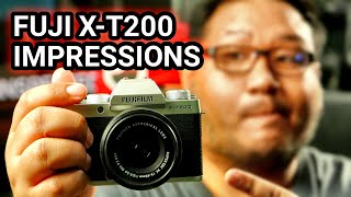 Fujifilm X-T200 Impressions & Key Features - The Best Budget Vlogging Camera?!
