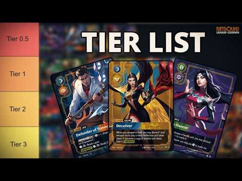 RIFTBOUND TIER LIST : Les meilleurs decks APRÈS la Ban List ! (Set 4)