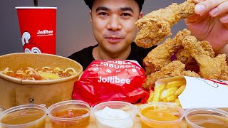 JOLLIBEE MADRID | Mukbang Asmr | ALFIE EATS