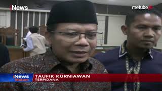 Wakil Ketua DPR RI  Non Aktif Taufik Kurniawan Divonis 6 Tahun Penjara - iNews Malam 15/07