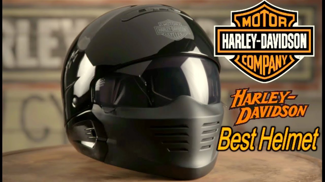Harley Davidson Pilot 3 In 1 Helmets Youtube