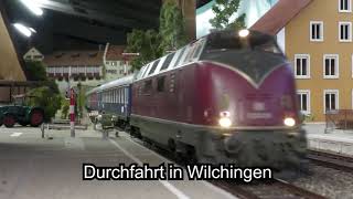 JSVideo Spur 1 Wilchingen 20.  Der F-Zug Roland auf der BLS