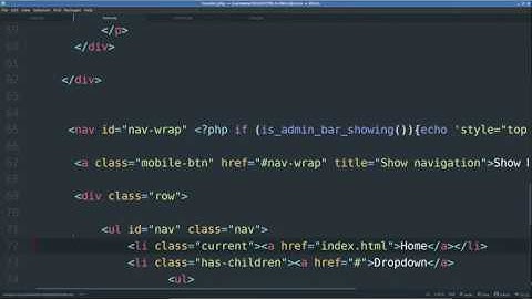 أساسيات تطوير قوالب ووردبريس: تسجيل قوائم القالب في Functions.php