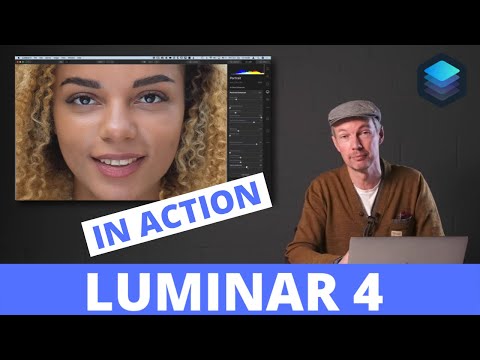 Luminar 4 Portrait & AI skin enhancer in action by Piet Van den Eynde