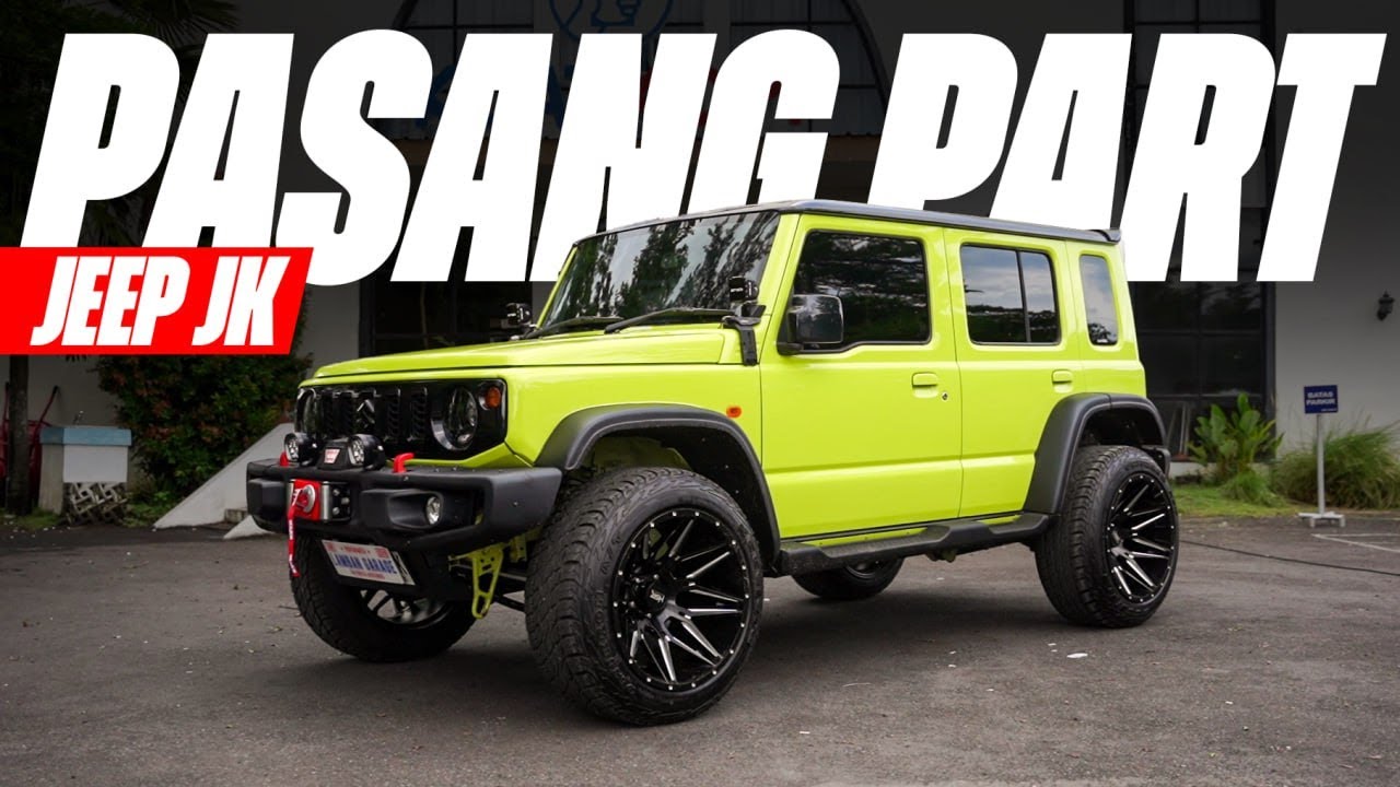 MODIFIKASI UNIK JIMNY JC74 DENGAN PART JEEP JK