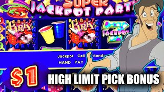 $54 BET ON A CLASSIC HIGH LIMIT SLOT MACHINE★ SUPER JACKPOT PARTY ➜ BIG WIN PICK BONUS screenshot 2