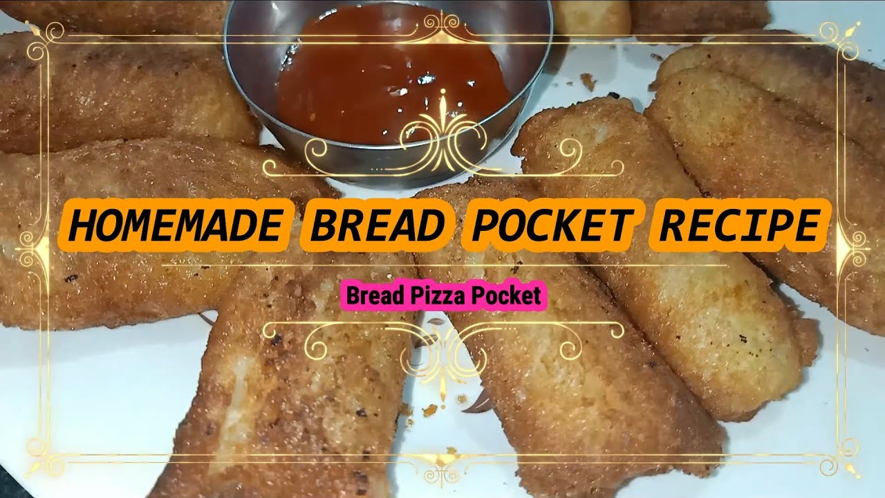Homemade Bread Pocket Recipe Bread Pizza Pocket Recipe ಈ ರೀತಿಯಾಗಿ ಬ್ರೆಡ್ ಪಾಕೆಟ್ ರೆಸಿಪಿ