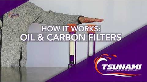 How Compressed Air Oil Coalescing & Activated Carbon Filters Work