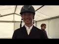 Alex Whewall - first Badminton test complete!
