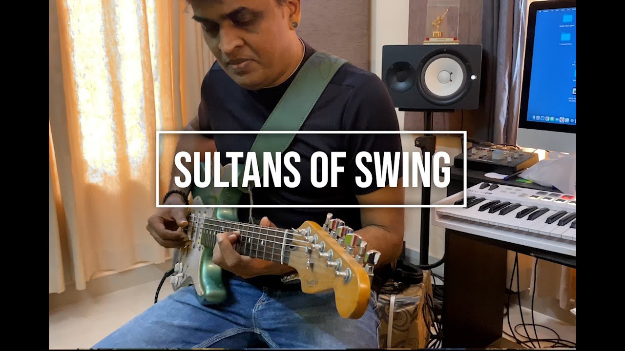 Sultans of swing - Dire Straits | Guitar cover by Greg Ellis & Santhosh chandran