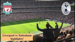 LIVERPOOL vs TOTTENHAM (2-1) on PRIVATE VIP BOX (Wembley stadium)