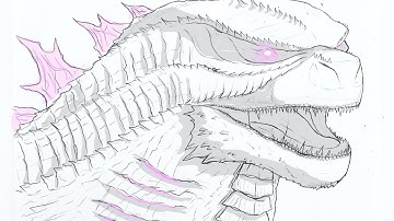 How To Draw Godzilla Evolved | Godzilla X Kong: The New Empire