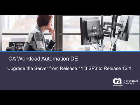 CA Workload Automation DE: Upgrade the Server from Release 11.3 SP3 to Release 12.1