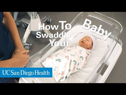 Video: Hoe Een Baby Inbakeren?