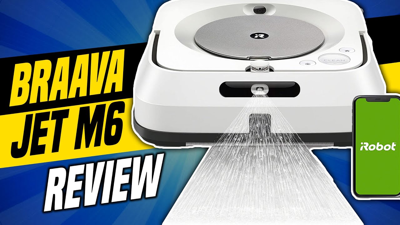 Braava Jet m6 Review: Best Robot Mop EVER Built! 