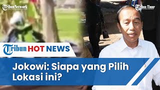 Akibat Lewati Jalan Rusak, Motor Patwal Rombongan Presiden Jokowi Jatuh