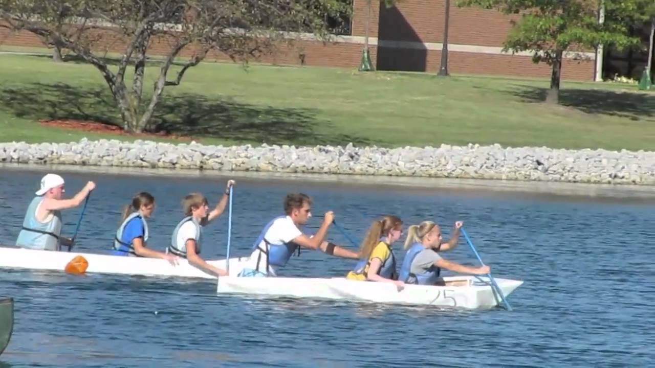 2010 Cedarville Cardboard Canoe Race - YouTube