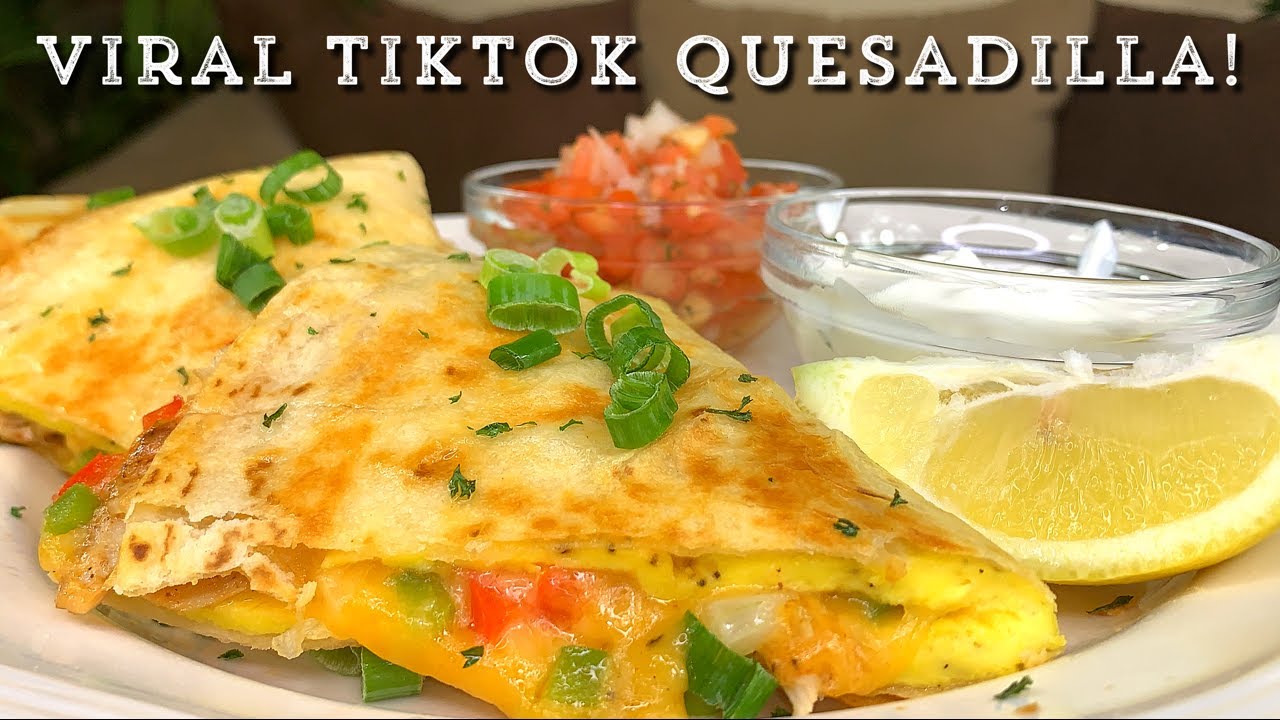 HOW TO MAKE THE VIRAL TIKTOK BREAKFAST QUESADILLAS! YouTube