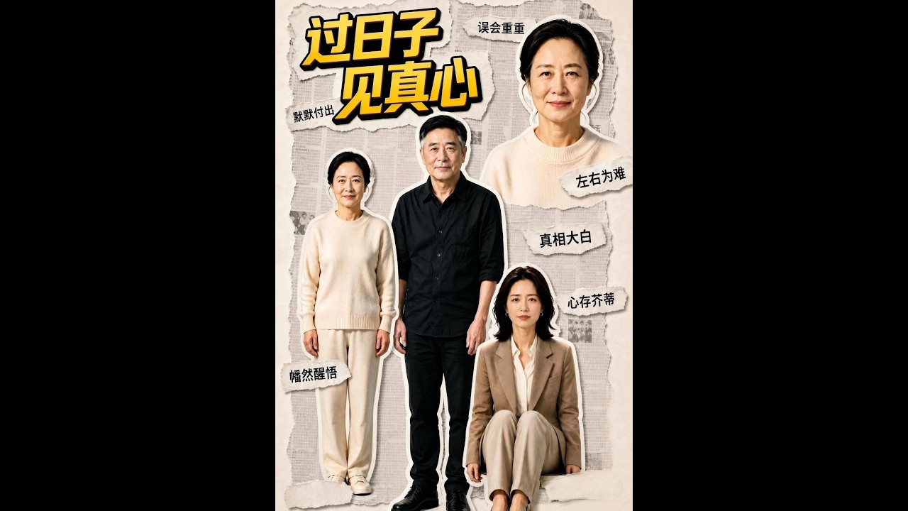 【一口气看完】《过日子见真心》#短剧 #AI短剧 #逆袭 #drama #爽剧 #鲨鱼先生