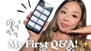 ✨My First YouTube Video! | Q&A🤍