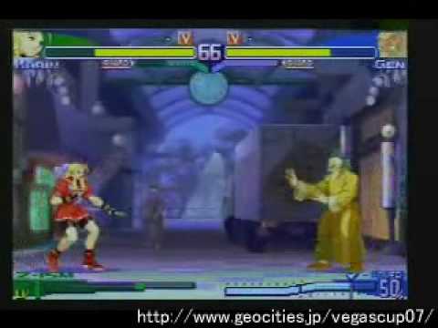 SFA3- A-ISM Karin (Crusher) vs V-ISM Gen (Kayaman)