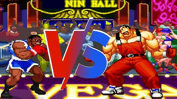 Mike Bison (Balrog) VS Franco Bash Mugen Street Fighter VS KOF