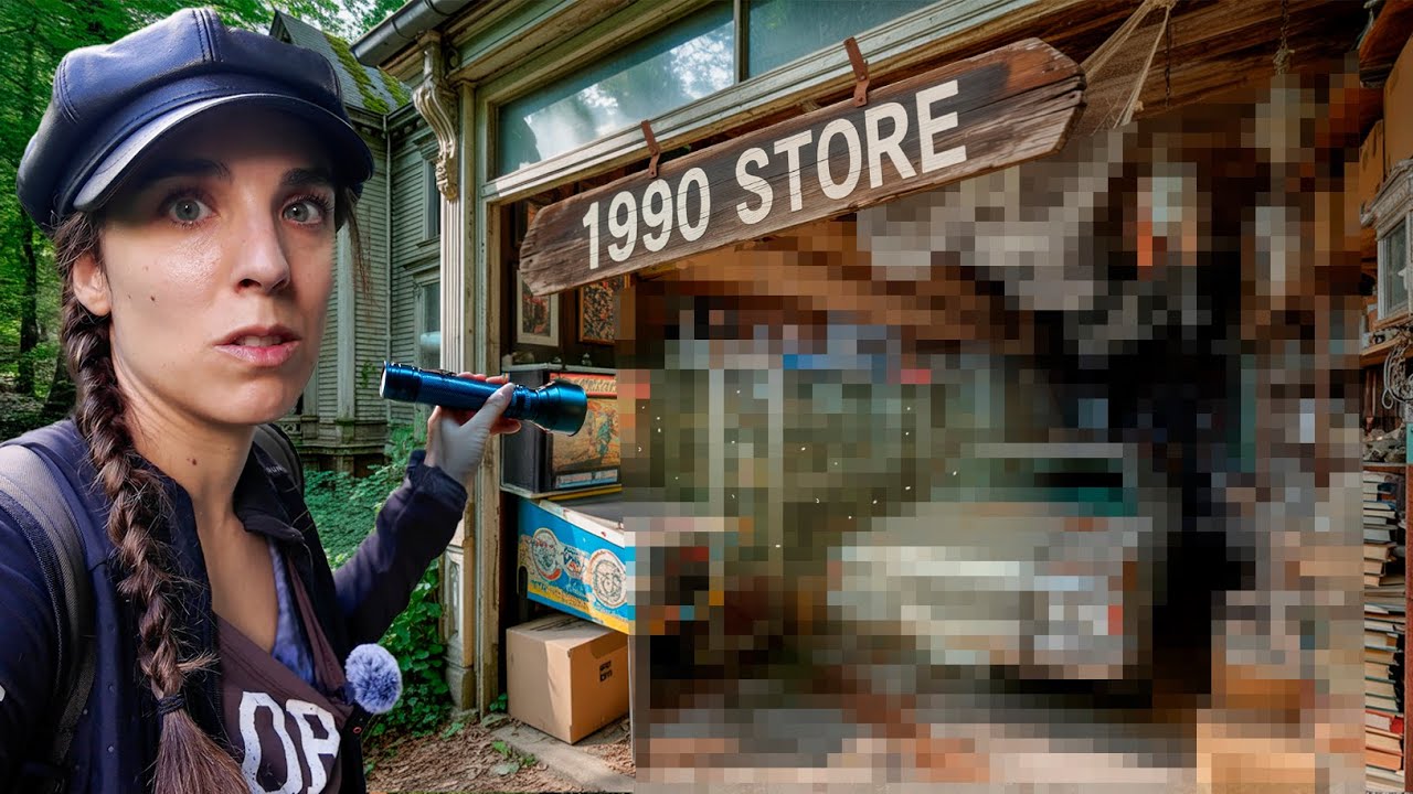 Abrí un TRASTERO y APARECIÓ una TIENDA de 1990