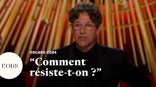 Guerre à Gaza : aux Oscars, le cinéaste Jonathan Glazer dénonce la 