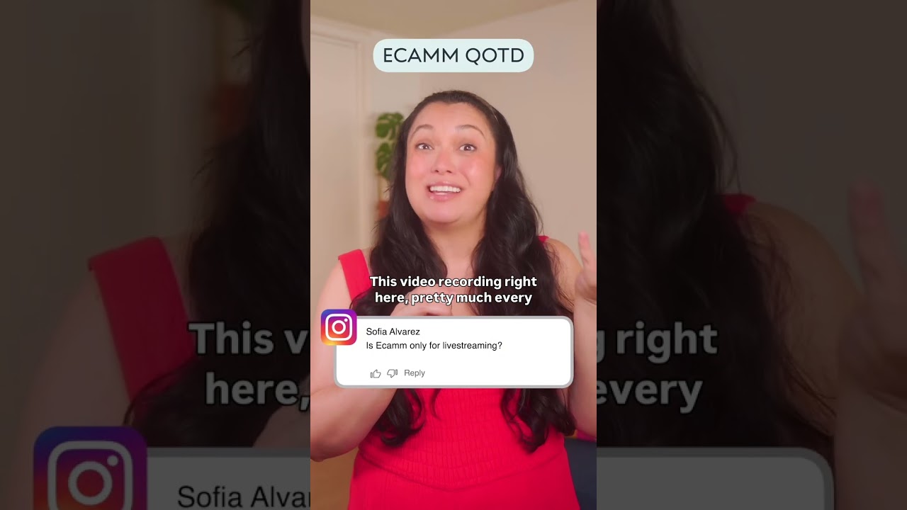 Is Ecamm only for Livestreaming?